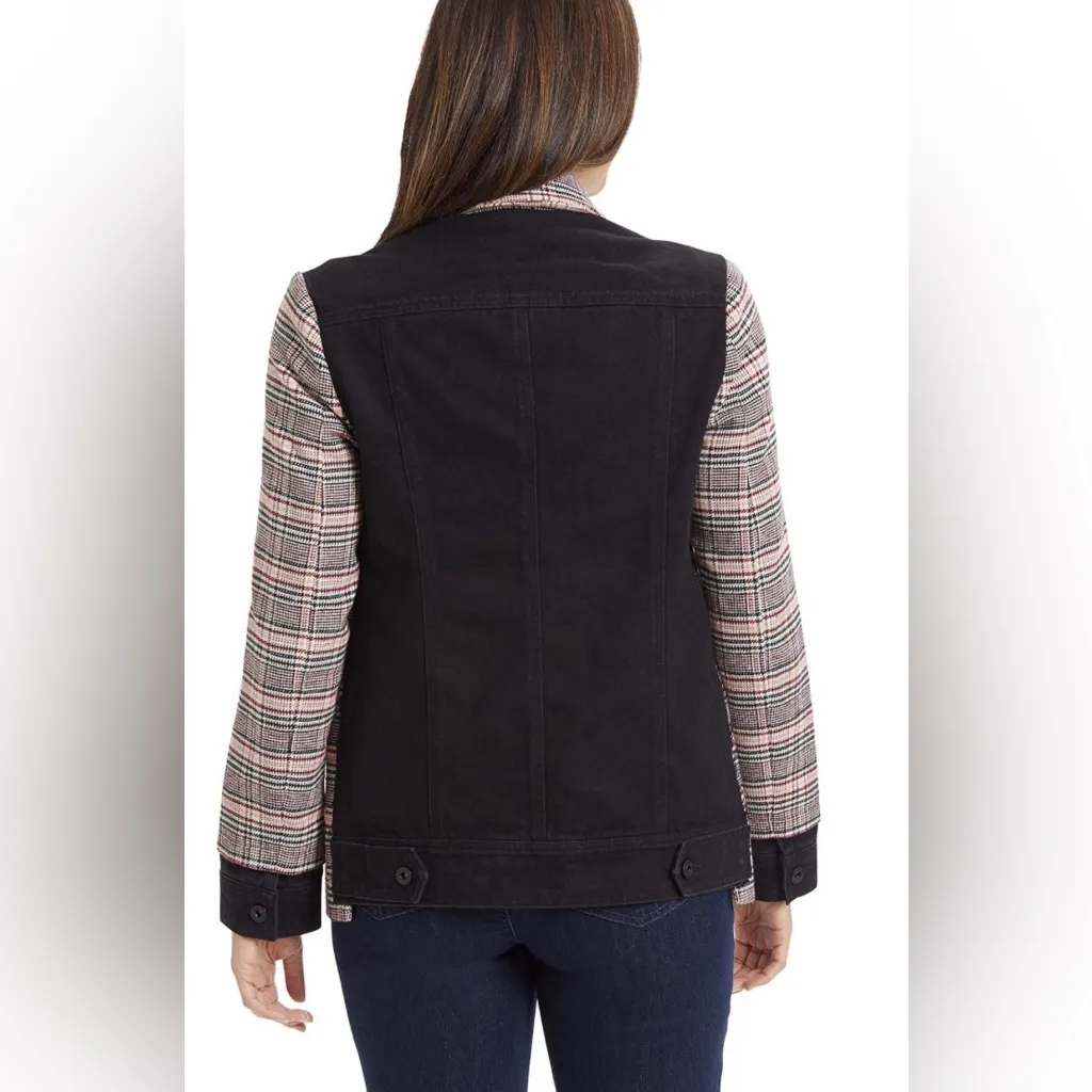 Ella Moss Multicolor Plaid Blazer - Image 2