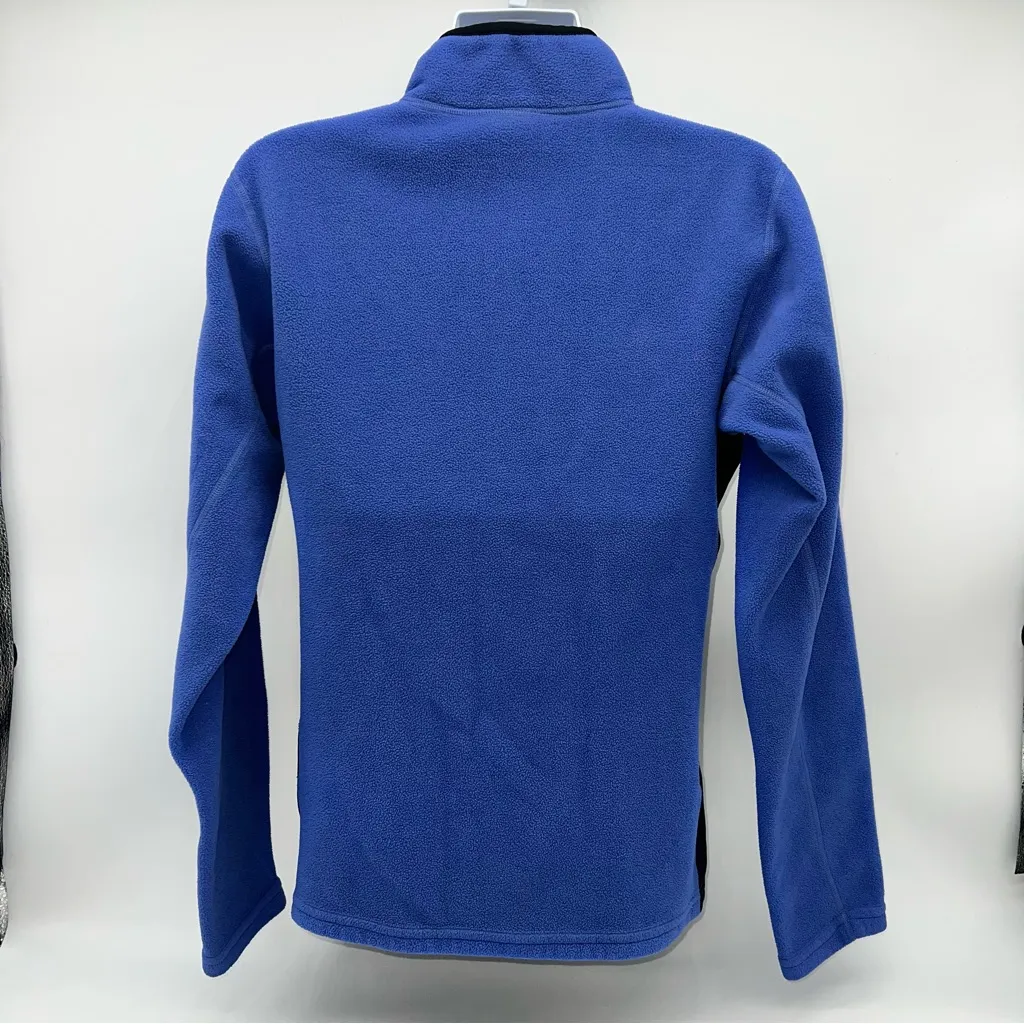The North Face Women’s Blue/Black 3/4 Zip Fleece Pullover-Size M - Image 6