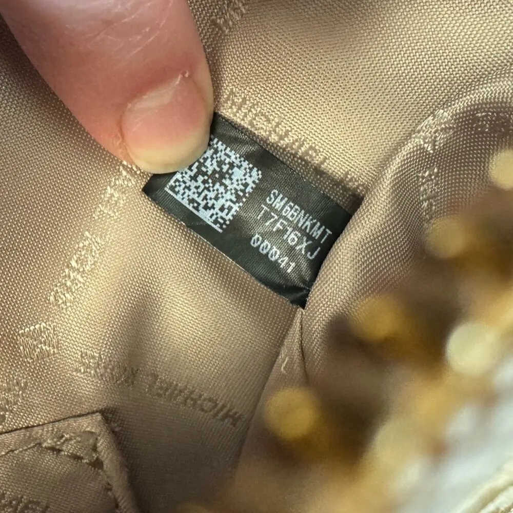 Michael Kors Jet Set Canvas Monogram Large Tote Bag Purse - Image 10