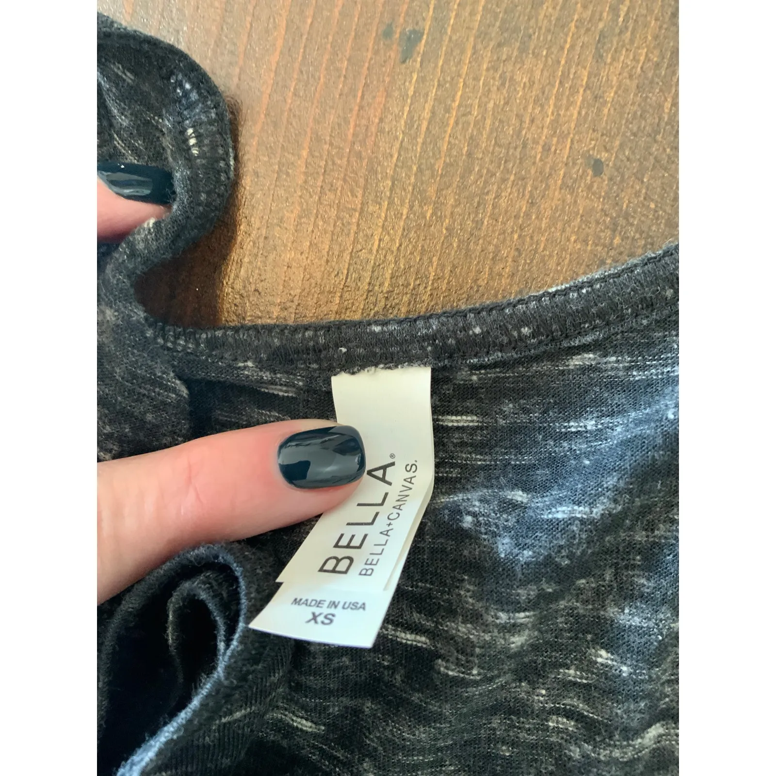 Bella Canvas Black Tank Tops 6 sizes XS, S & XL - Image 10