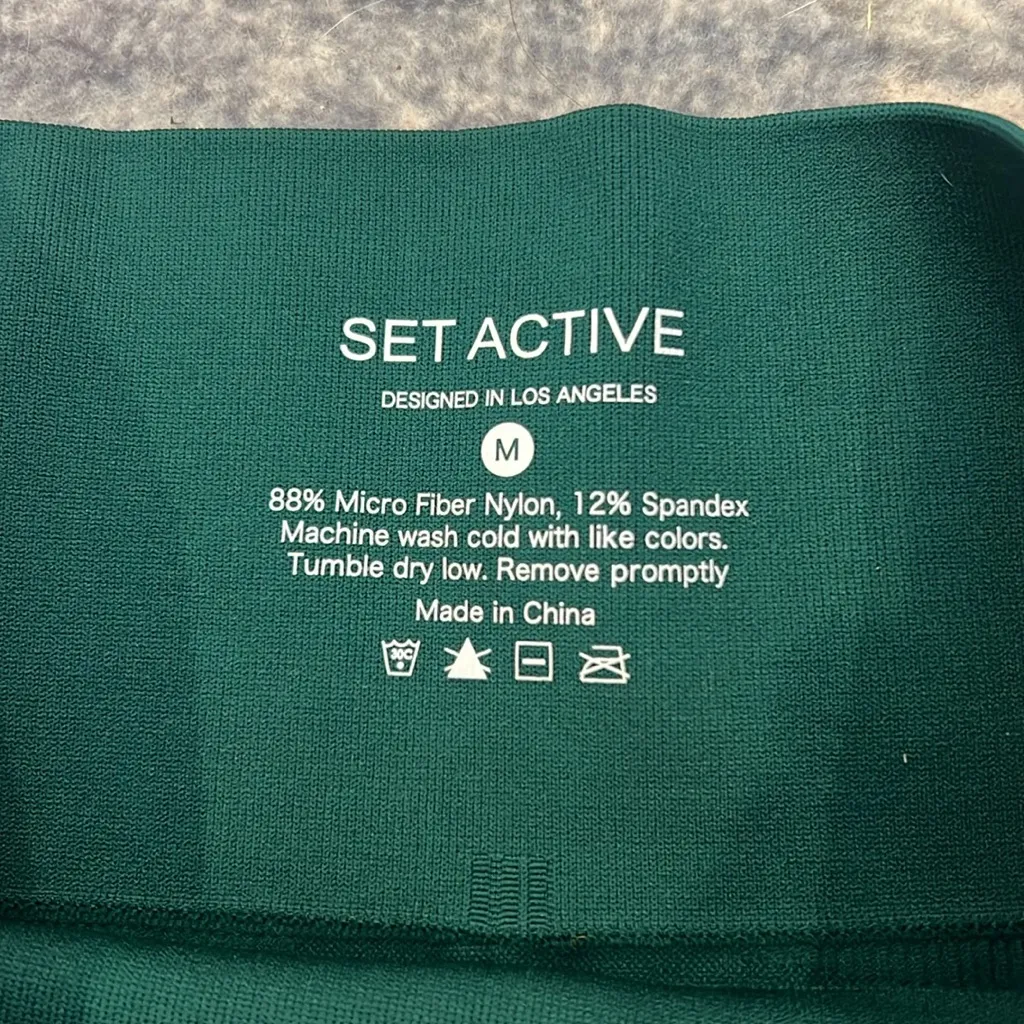 SET 2 piece Active Teal Sportswear set! Like new! - Image 7