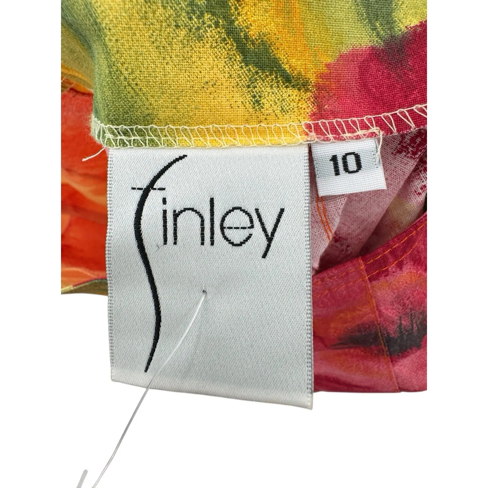 Finley Floral Halter Top Shorts Set Sz 10 Cotton Colorful Resortwear Summer‎ New - Image 11