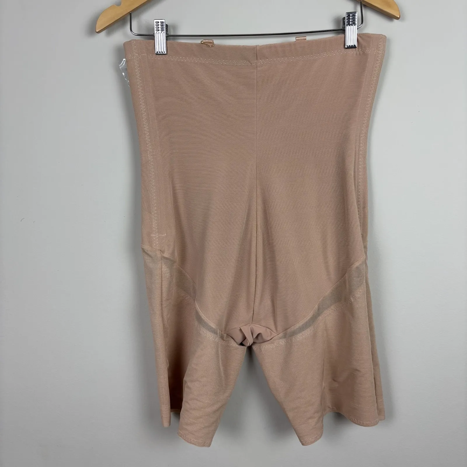 Honeylove Superpower Short 1X Beige Shapewear Slimming Straps Sand Girdle NEW Tan - Image 4