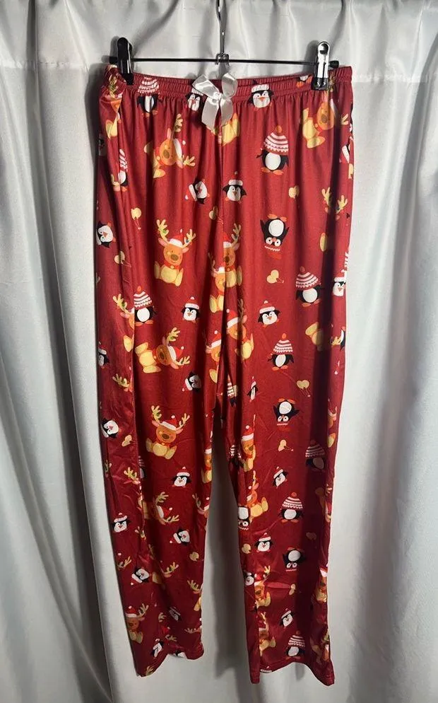 Christmas Woman’s Pjs Set Size L Long Sleeves and Pants Comfy Characters￼ Red Size L - Image 5