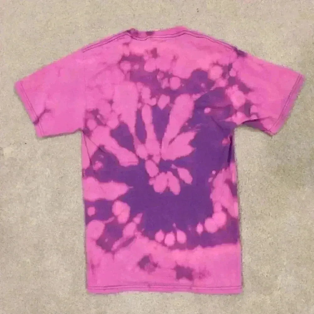 ⭐️ Handmade bleached died Superman tee shirt Pink - Image 3