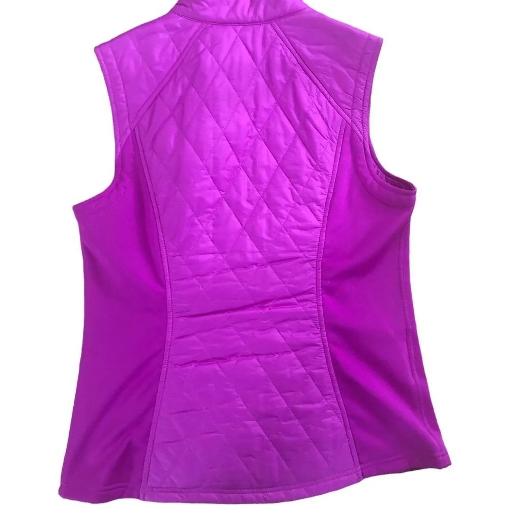 Eddie Bauer Storm Repel Fuchsia Cosmos Fell Swoop Therma Fill Vest Sz. M - Image 2