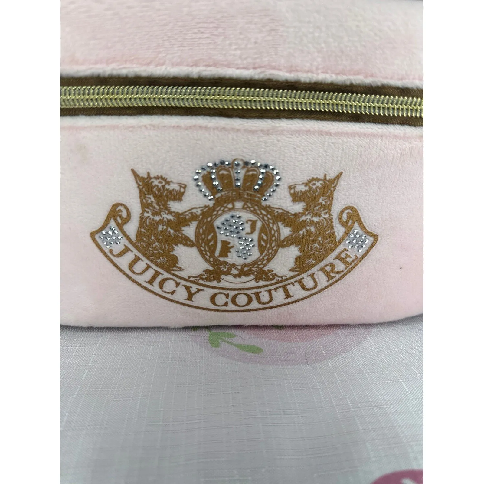 Juicy Couture Pink Scottie Dog Makeup Bag - Image 2