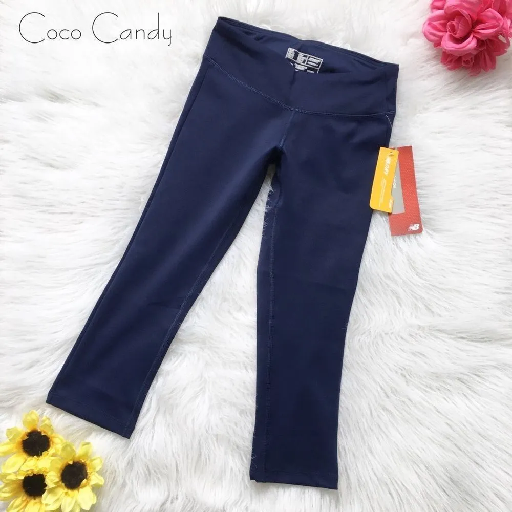 New Balance 🆕 Navy Blue Active Capris - Image 2