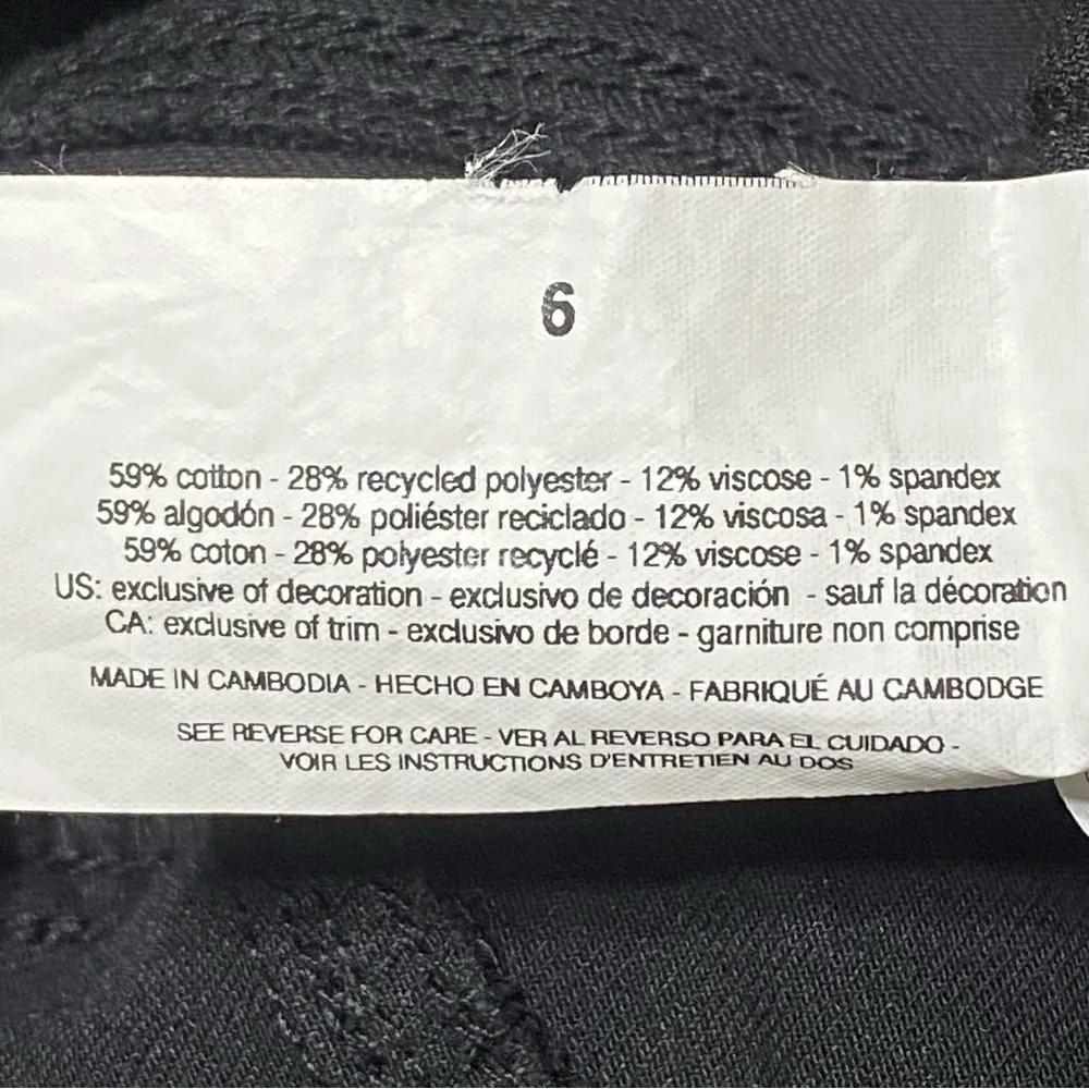 Jessica Simpson Black High Rise Skinny Stretch Jeans Size 6 NWT - Image 4