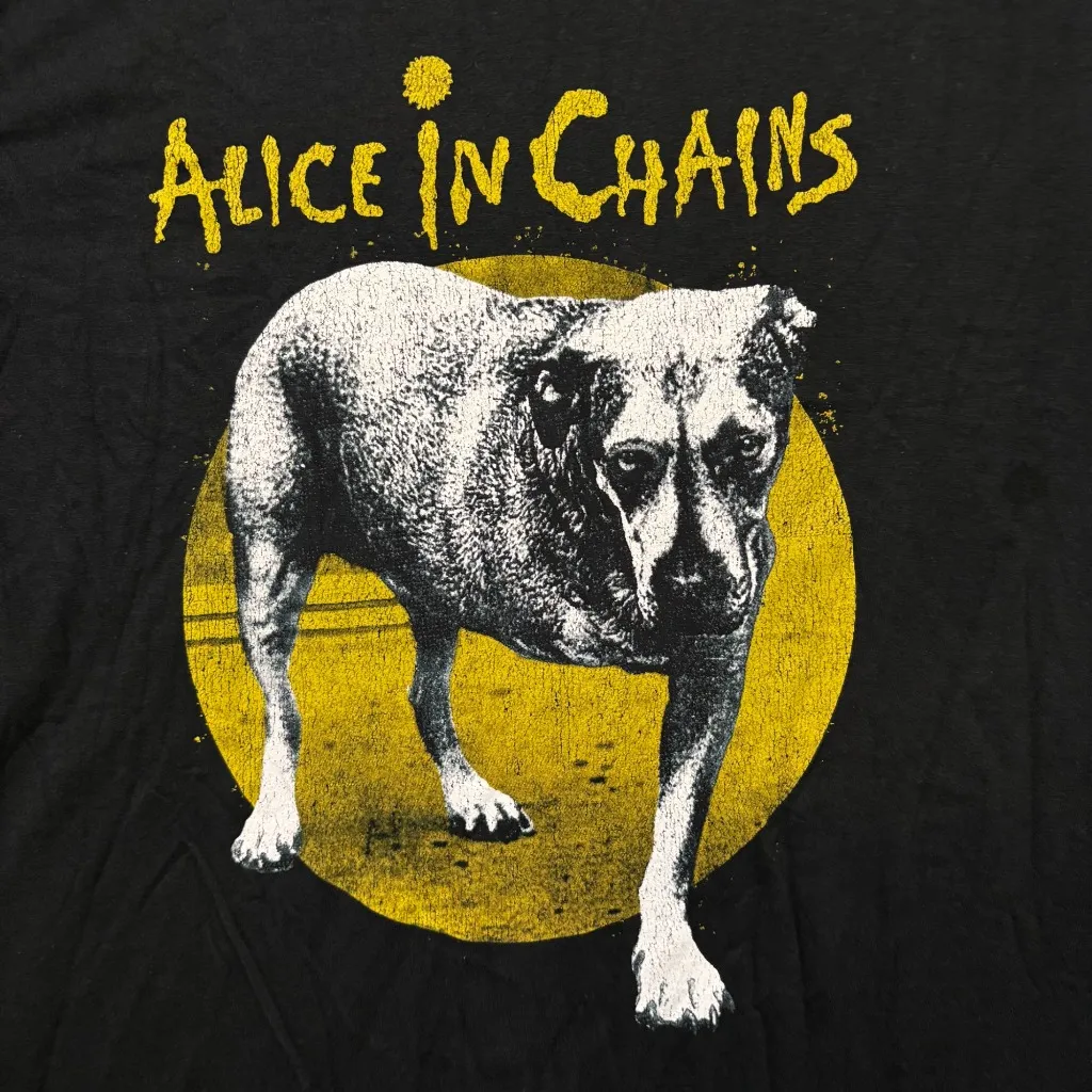 Alice In Chains Self Titled Album Rock Band T-Shirt Size Large - Image 2