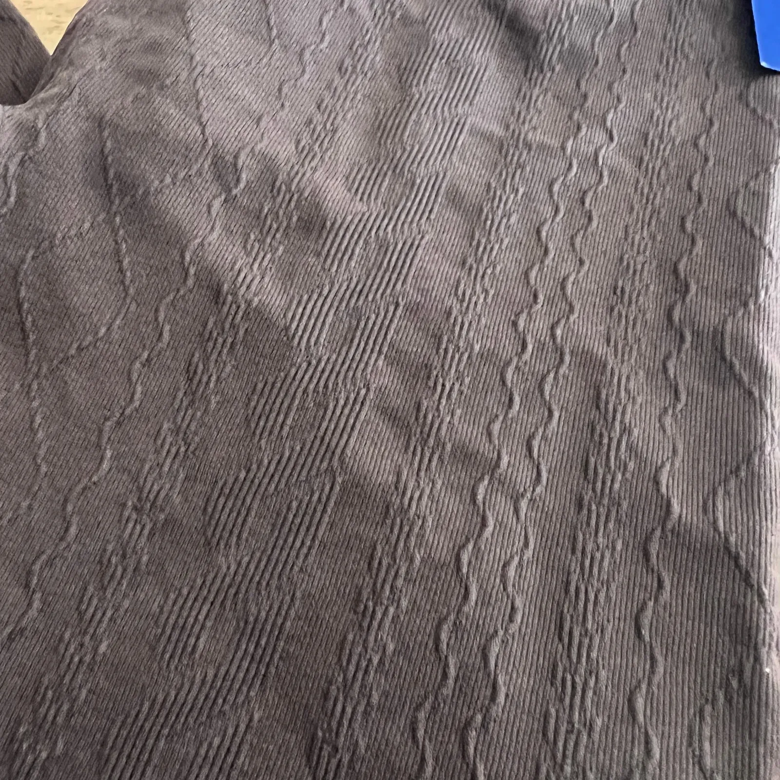 JoyLab Women's Dark Brown Seamless Cable Knit Leggings - Size Large - NWT - Image 4