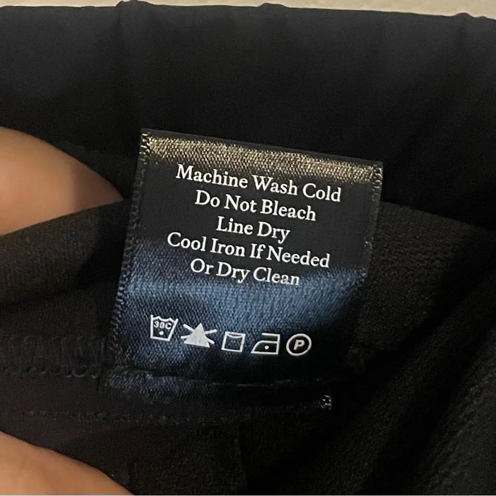 Cozy Earth Women’s Always Pant Full Length Jet Black Size XL Elastic Waist - Image 9