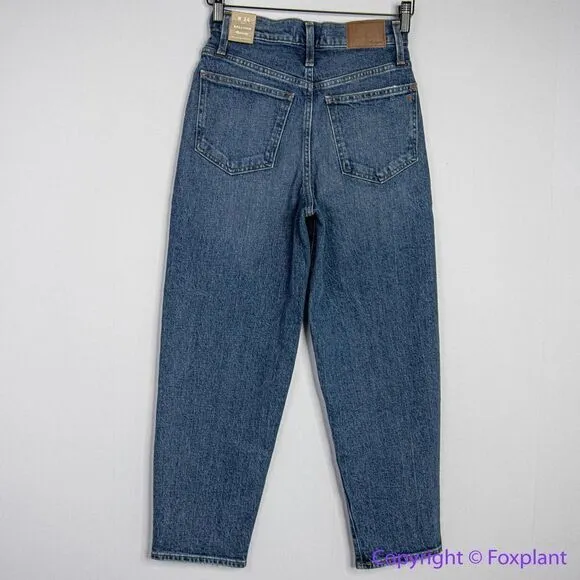 NEW Madewell Balloon Jeans in‎ Ellisboro Wash, 24 - Image 8