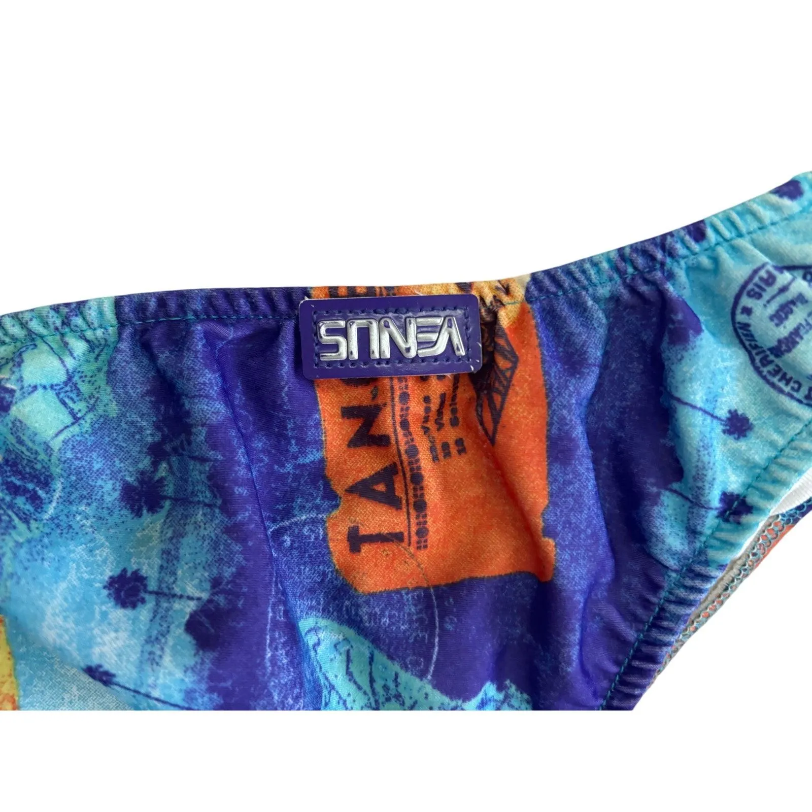 Venus Vintage Swim Wear Bundle Lot Top C 3 Pc Bottom M Moderate Skirt S - Image 10