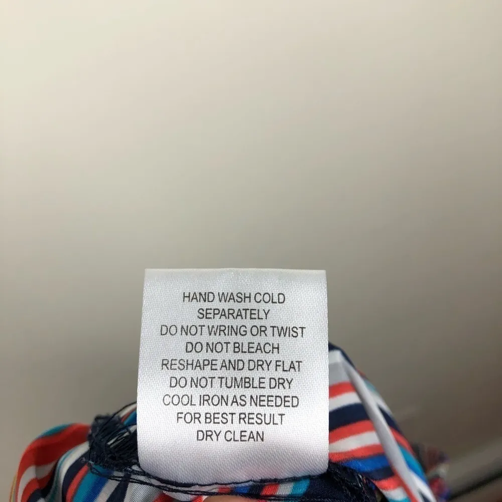 Olive & Oak Multicolor Striped Midi Skirt Small S - Image 7