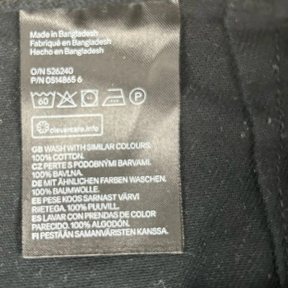 DIVIDED by H&M Women's Black Denim Mini Skirt Size 8 Casual - Image 6