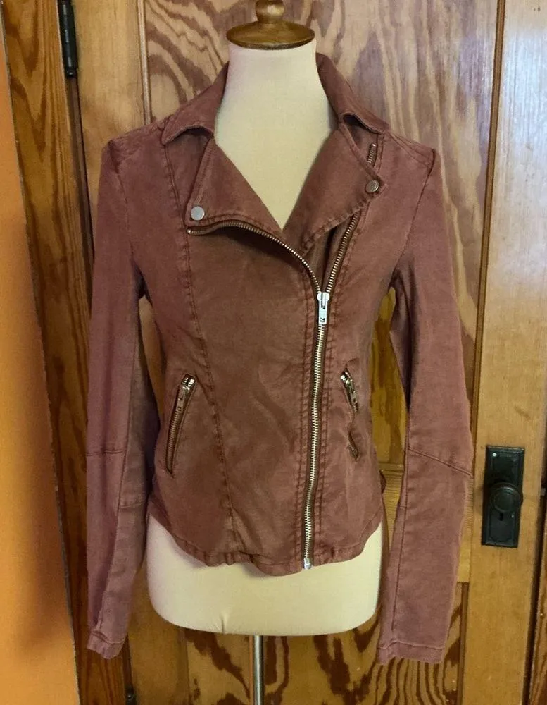 Level 99 Linen Blend Moto jacket - Image 5