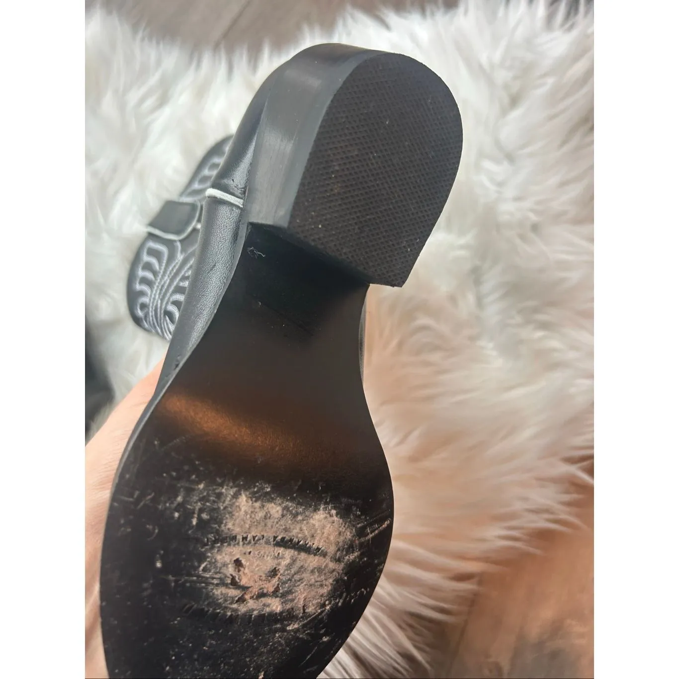 Idyllwind by Miranda Lambert black booties cowgirl boots western butterfly size - Image 4