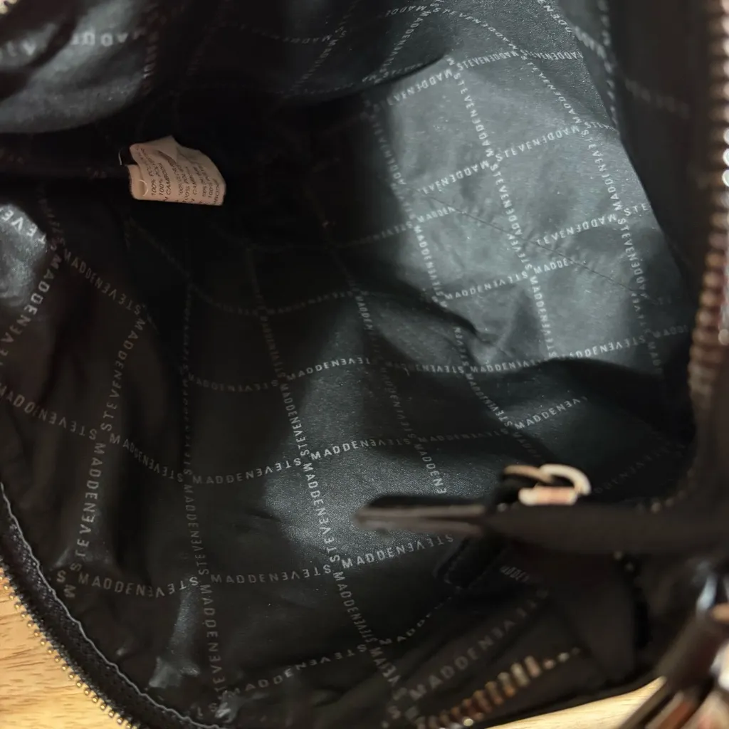 Steve Madden Black Crossbody‎ Purse - Image 6