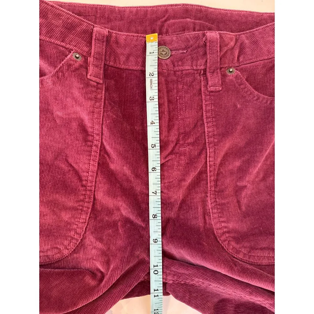 Patagonia Purple Fuschia Grand Pitch Corduroys EUC Sz 28 Pockets Organic Cotton - Image 12