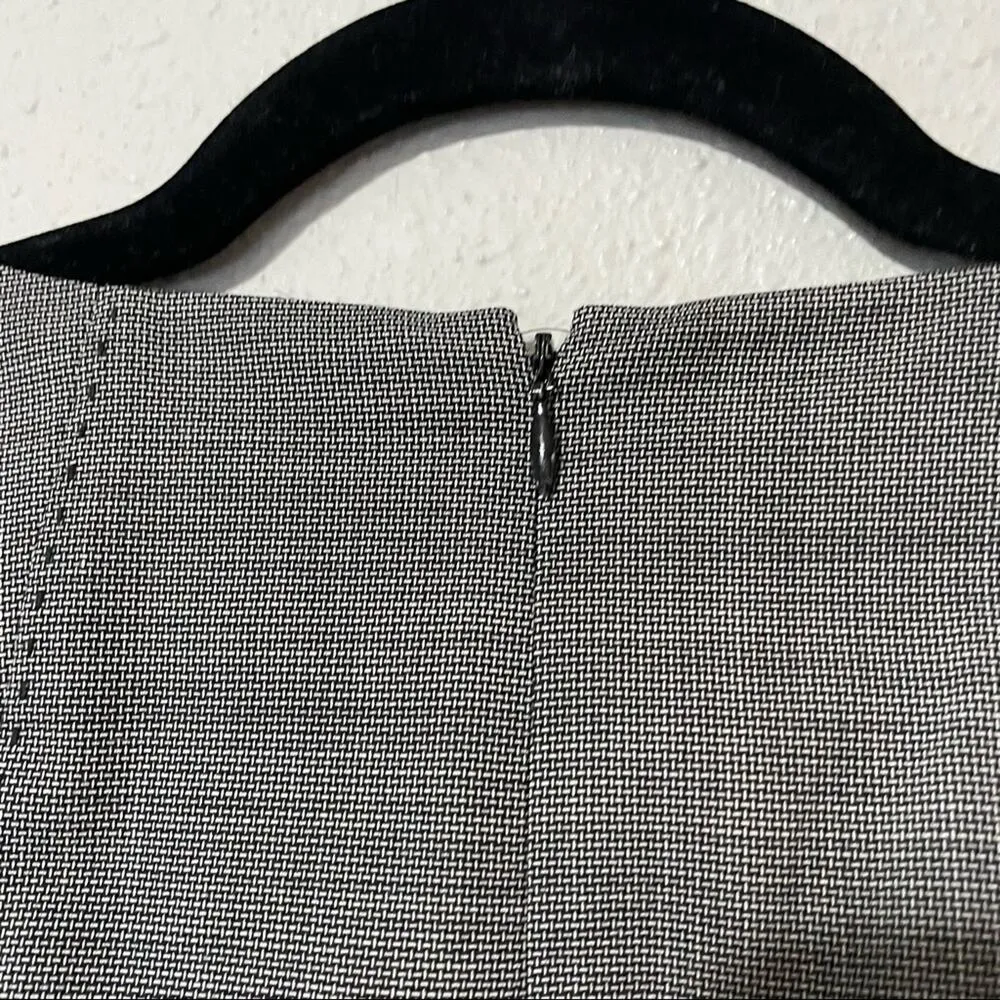 Classiques Entier Atelier Grey Sleeveless Dark Academia Sheath Dress Womens 4 - Image 5