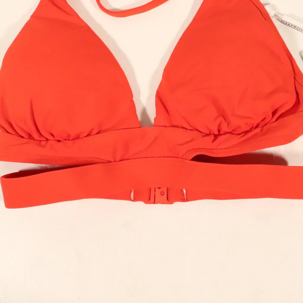 NWT Seafolly X Revolve Active Halter in Tangelo - Image 7