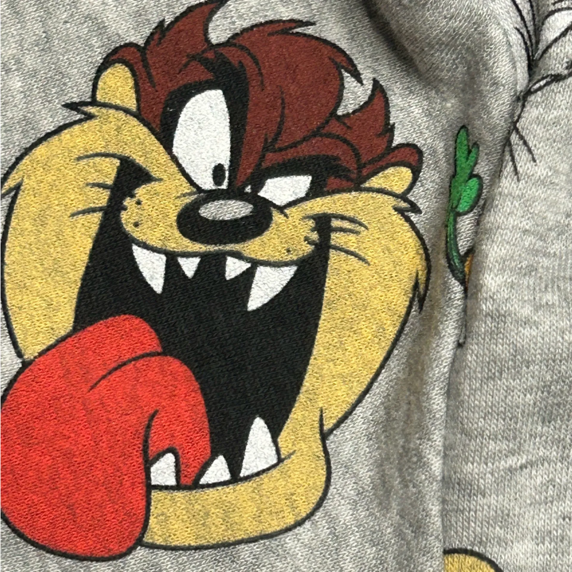 VTG inspired 90s Warner bros looney Tunes characters crewneck sweatshirt NWT XS Gray Size undefined - Image 8