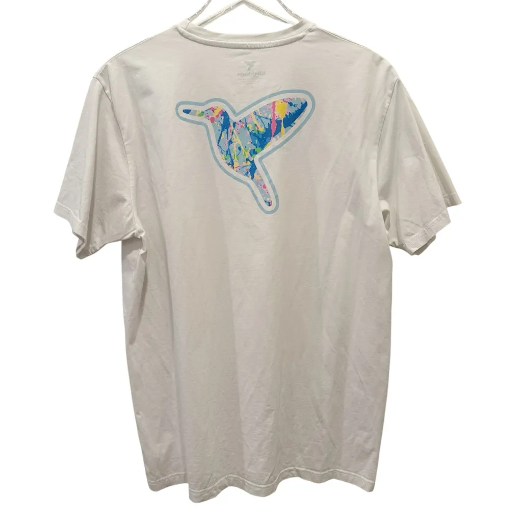 BIRDDOGS Hummingbird White Tee size‎ Large - Image 2