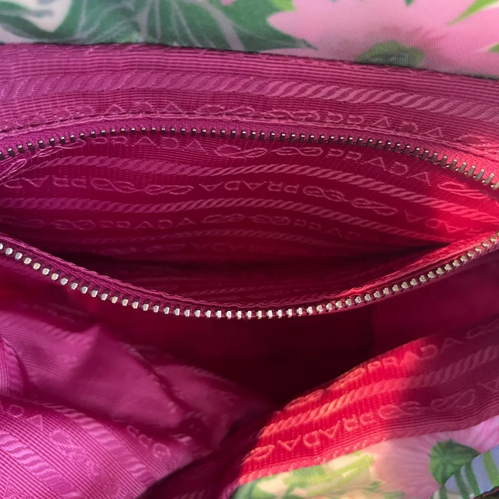 PRADA Zainetto Tessuto Stampata Nylon Backpack - Preowned - Image 12