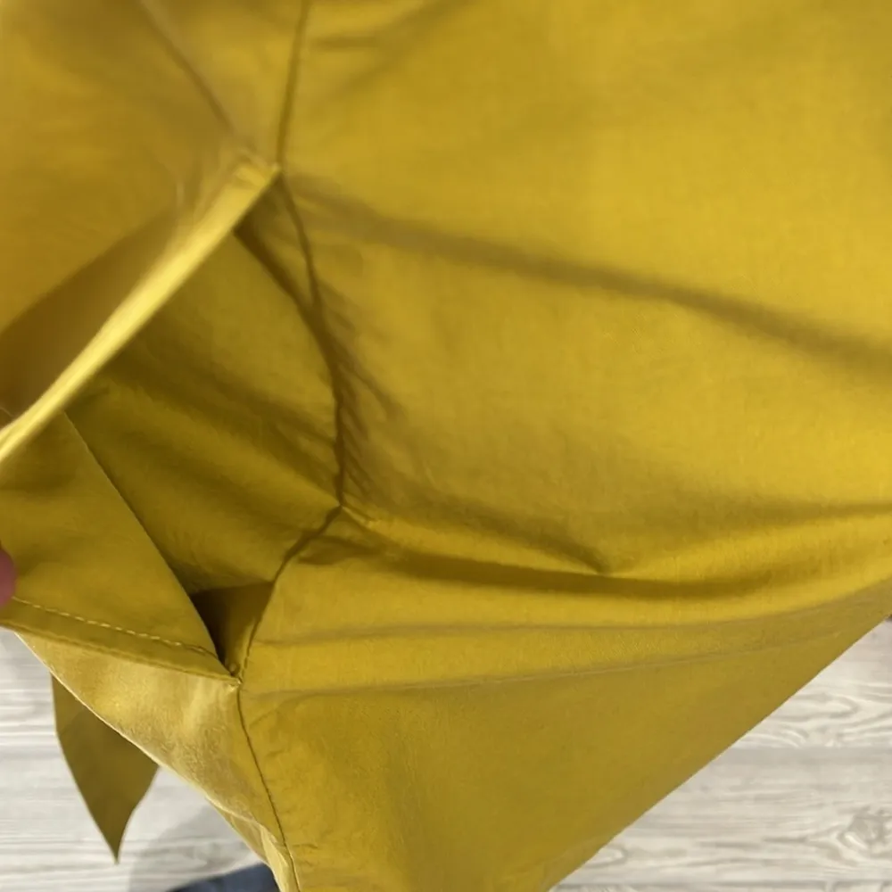 Happy X Nature Yellow La Vita Wrap Dress Size L - Image 7