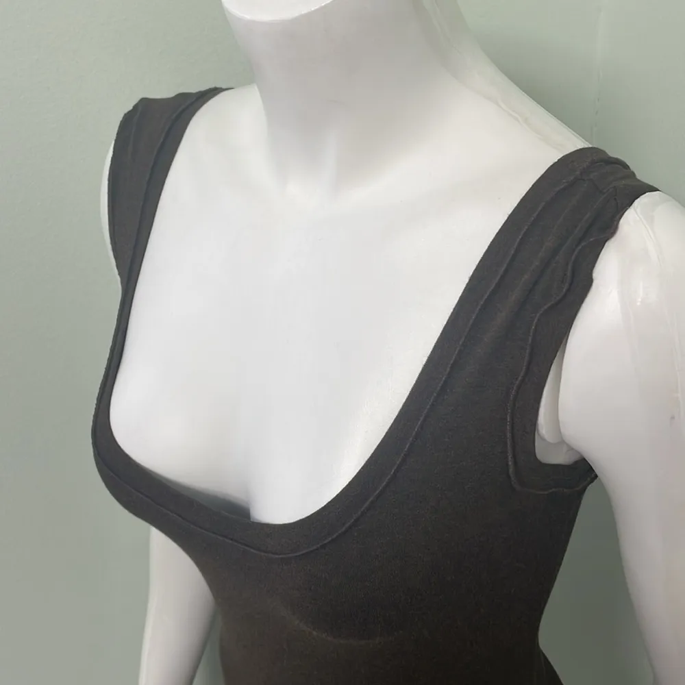 Angelrox wifey tank mini dress brown size cloud S - Image 3