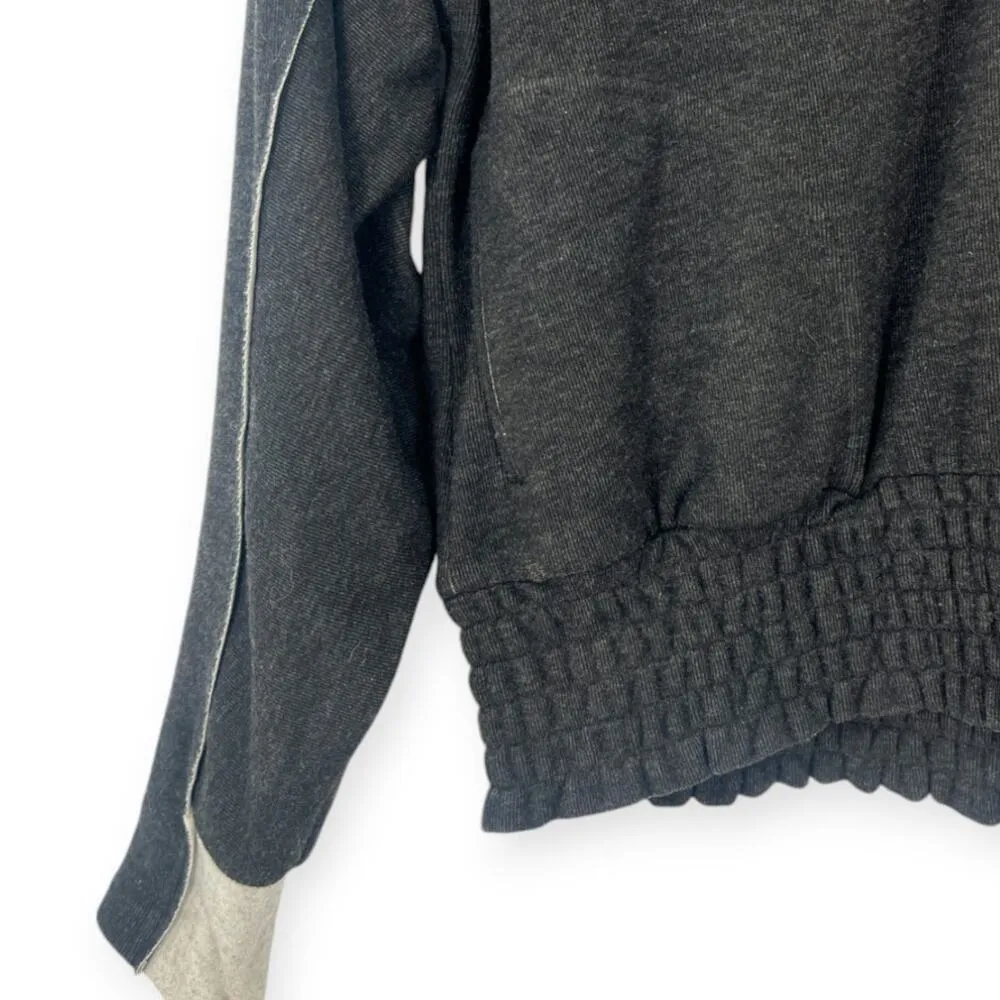 Johnny Was Calme | M | Cozy Smocked Hoodie Pullover Pockets Sweatshirt Sweater - Image 9