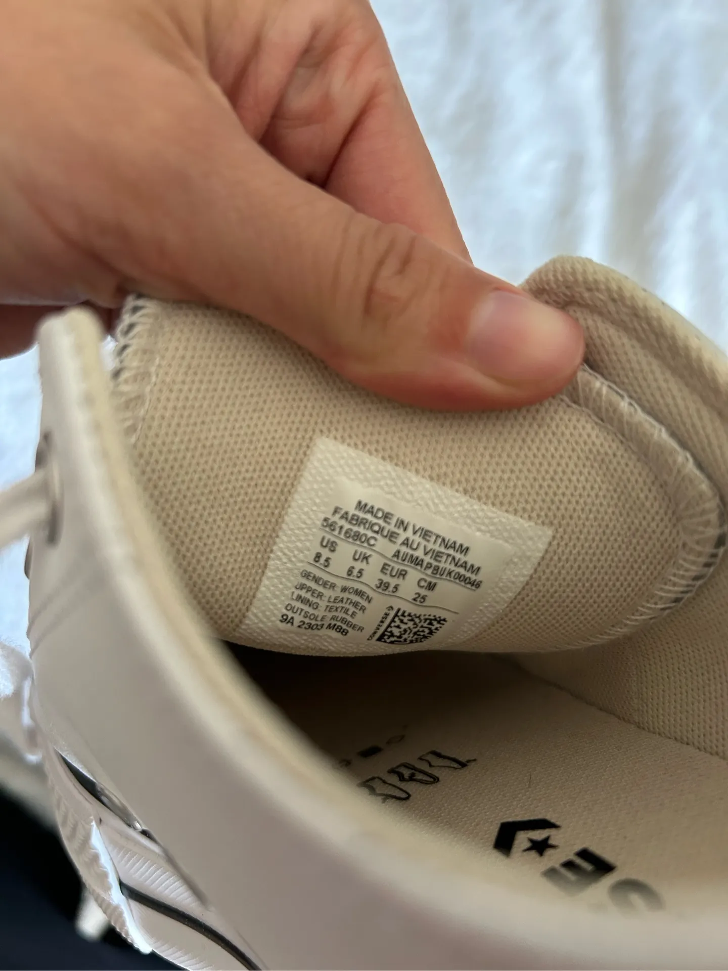 Converse Leather Platform Sneakers - Image 10