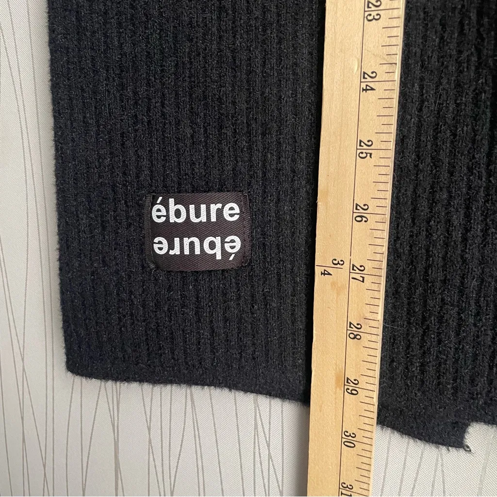 Ébure Knit Knee Length Midi Shirt Ebure Ebure Gray - Image 10