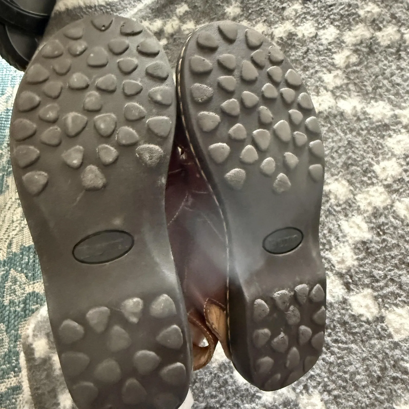 Born Shoes Fisherman Sandals Mens‎ Size 8 EU 39 Leather Buckle Comfort Brown - Image 10