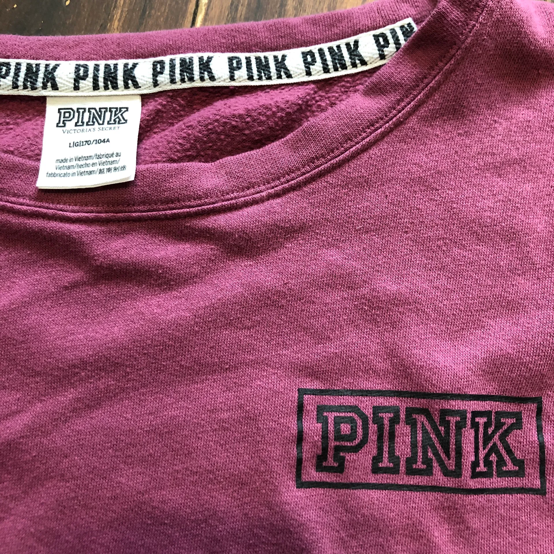 VS PINK Pullover Sweatshirt  - Image 6