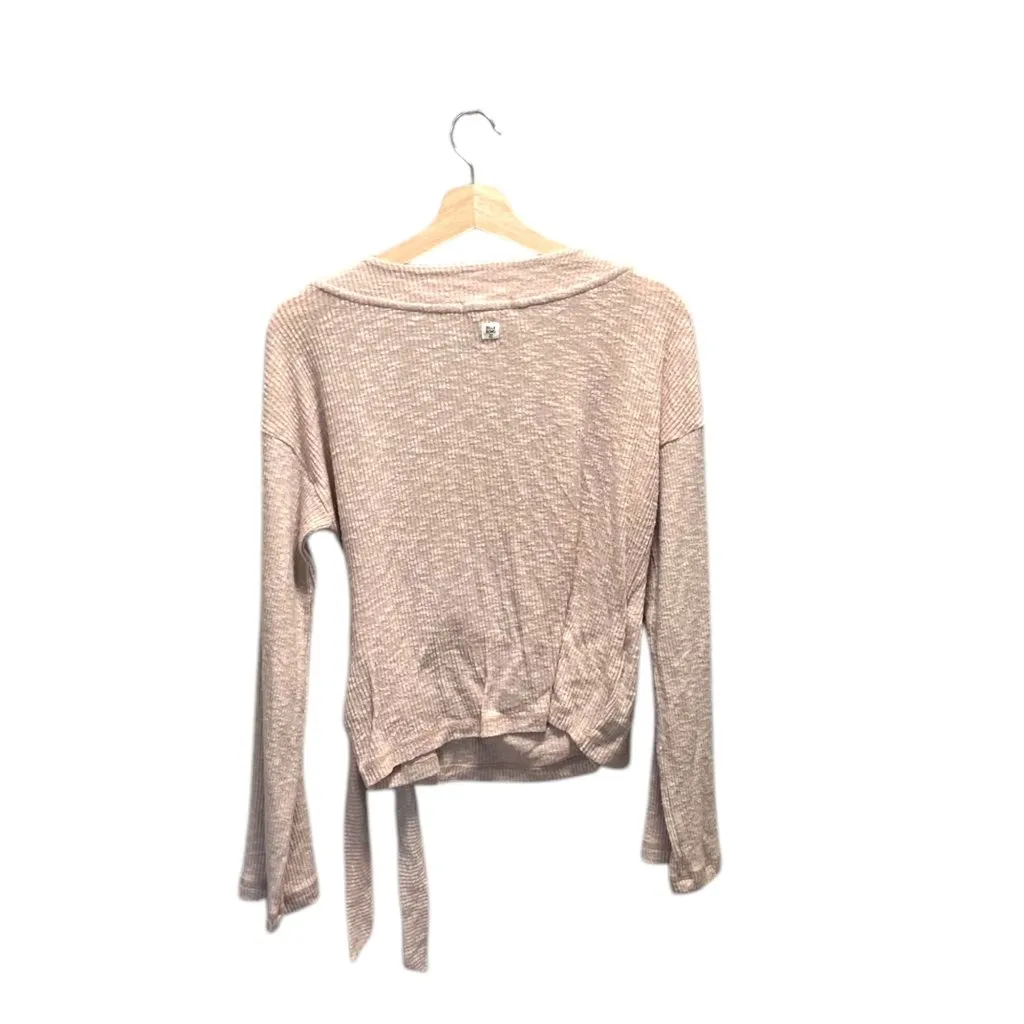 Billabong Wrap Sweater Beige Size L - Image 10