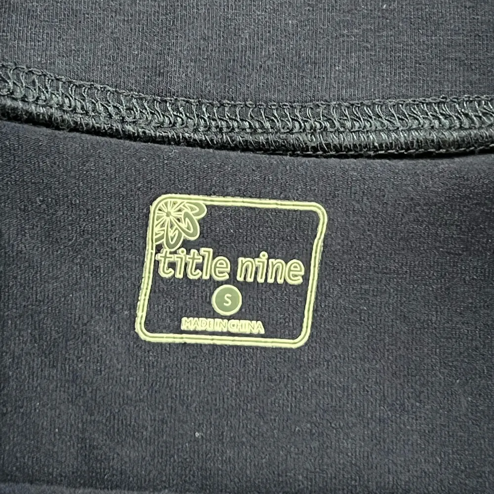 Title Nine Navy Jersey Active Swing Skirt | Small - Image 4