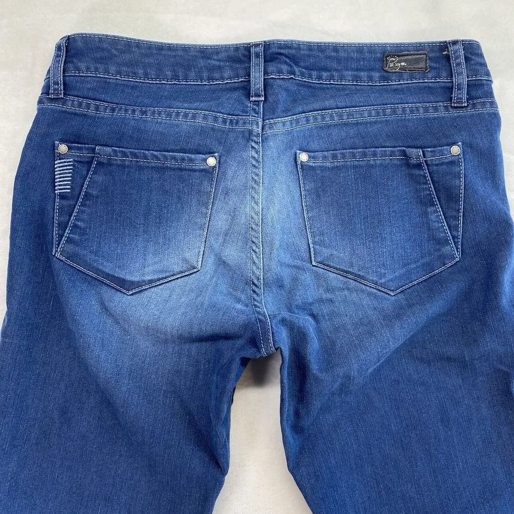 Paige Jeans Womens 28x31‎ straight leg blue Denim low rise Y2K - Image 11