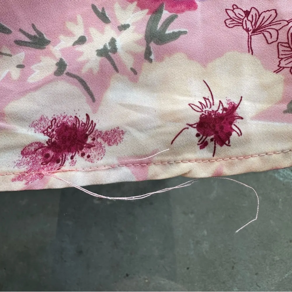 Ava & Viv Layered Ruffle Short Sleeve Floral Print Faux Wrap Dress in Pink - 3X - Image 7