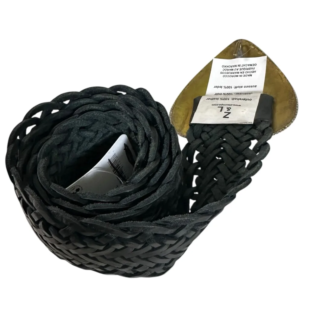 Free People Leather Heart Of Hearts Belt Black NWT OS Western Boho Valentine’s - Image 6