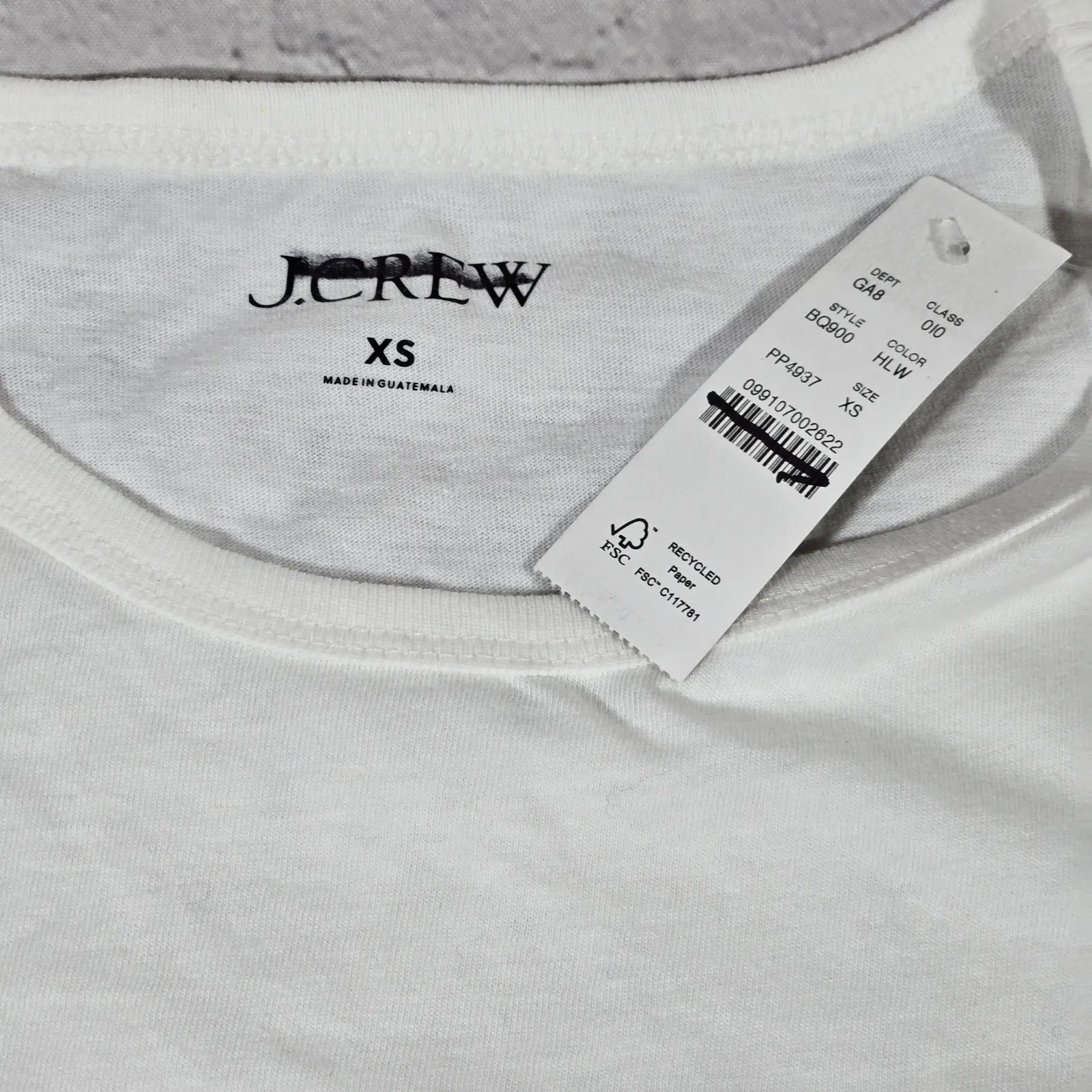 J. Crew Fitted Heart Lake graphic T-shirt XS NWT‎ - Image 3