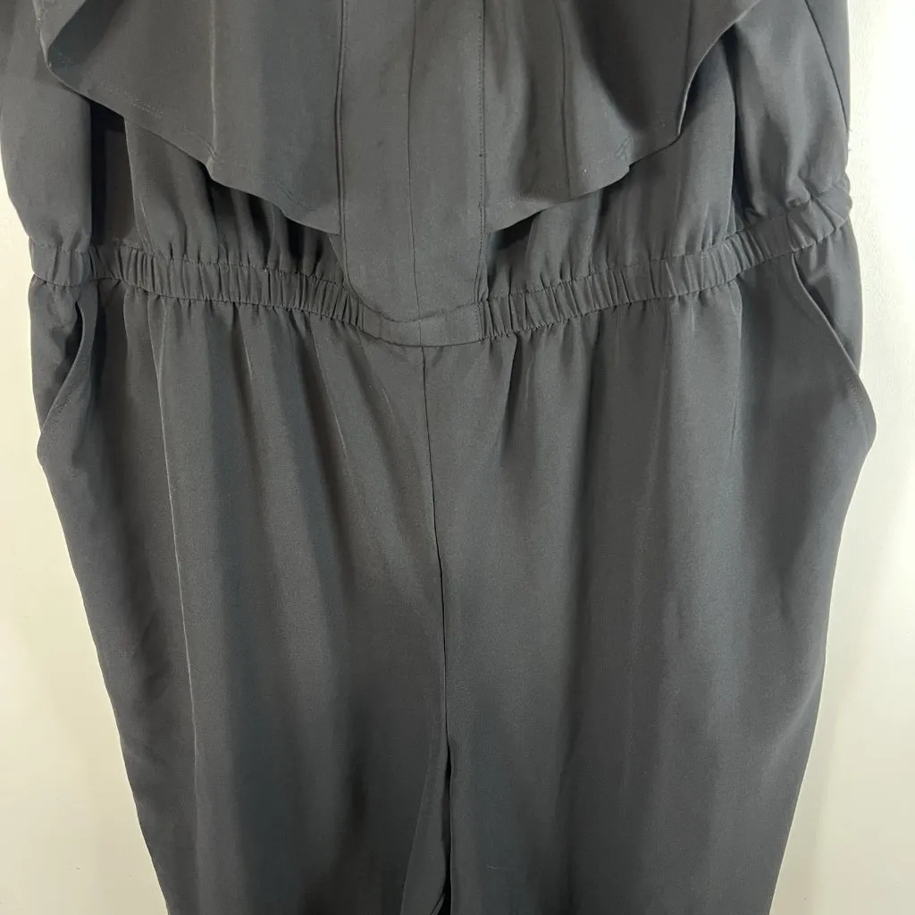 Lane Bryant Womens Size 22/24 Lena Off‎ The Shoulder Jumpsuit Black  Casual - Image 5