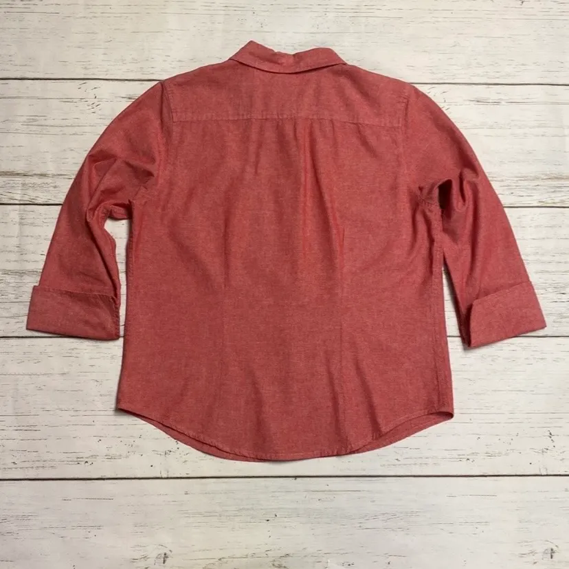 Disney Mickey Mouse Embroidered Button Down Shirt S.S. Mickey - Image 5