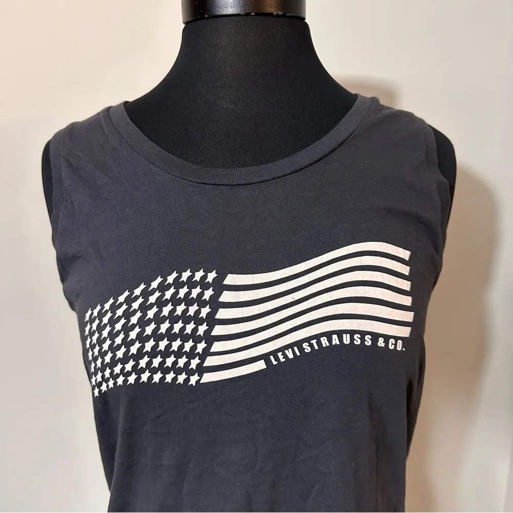 Levi’s Black Tank Top in Size Small - Image 2