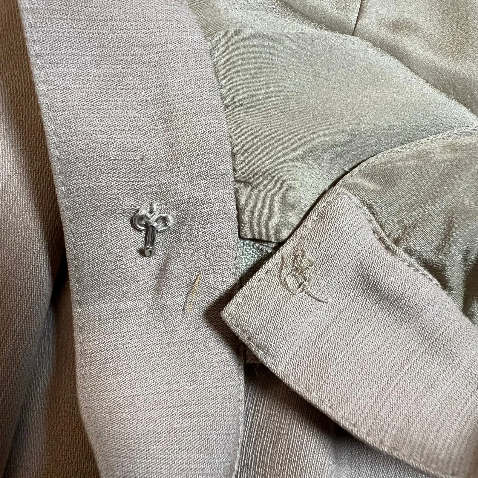 Max Mara Wool Blend Pencil Skirt Size 8 Office Lightweight Old Money Minimalist - Image 13