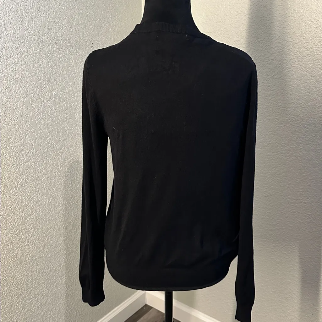 Mango Elegant Black Women's Button up Cardigan - Image 4