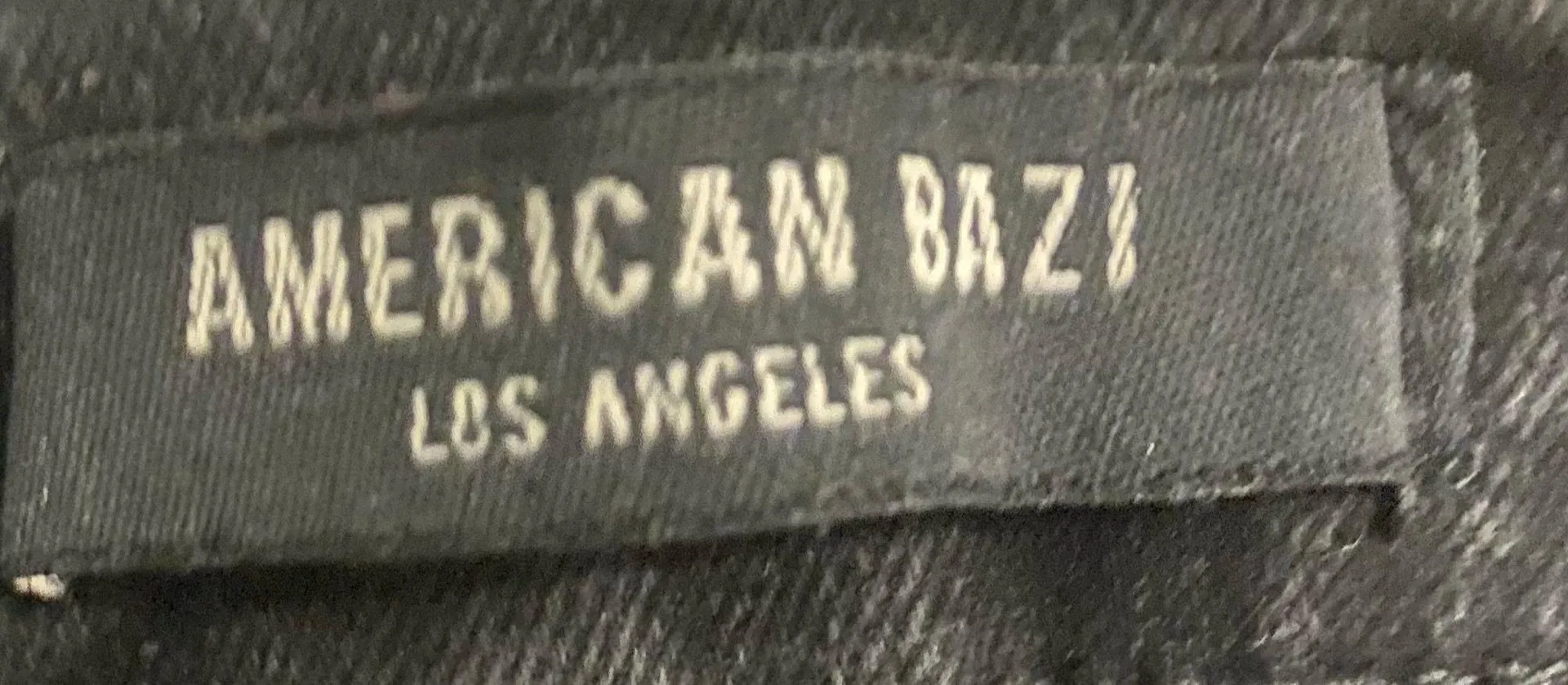 x American Bazi Black High Waisted Distressed Denim Skinny Jeans Pants Bottoms Size 3 ⛓️ - Image 5