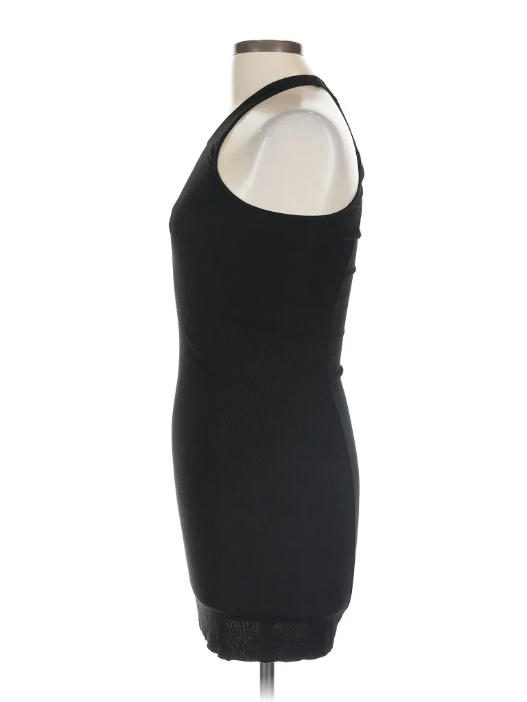 Skims Cotton Rib Tank Dress Black Sz L Retail $65 - Image 4
