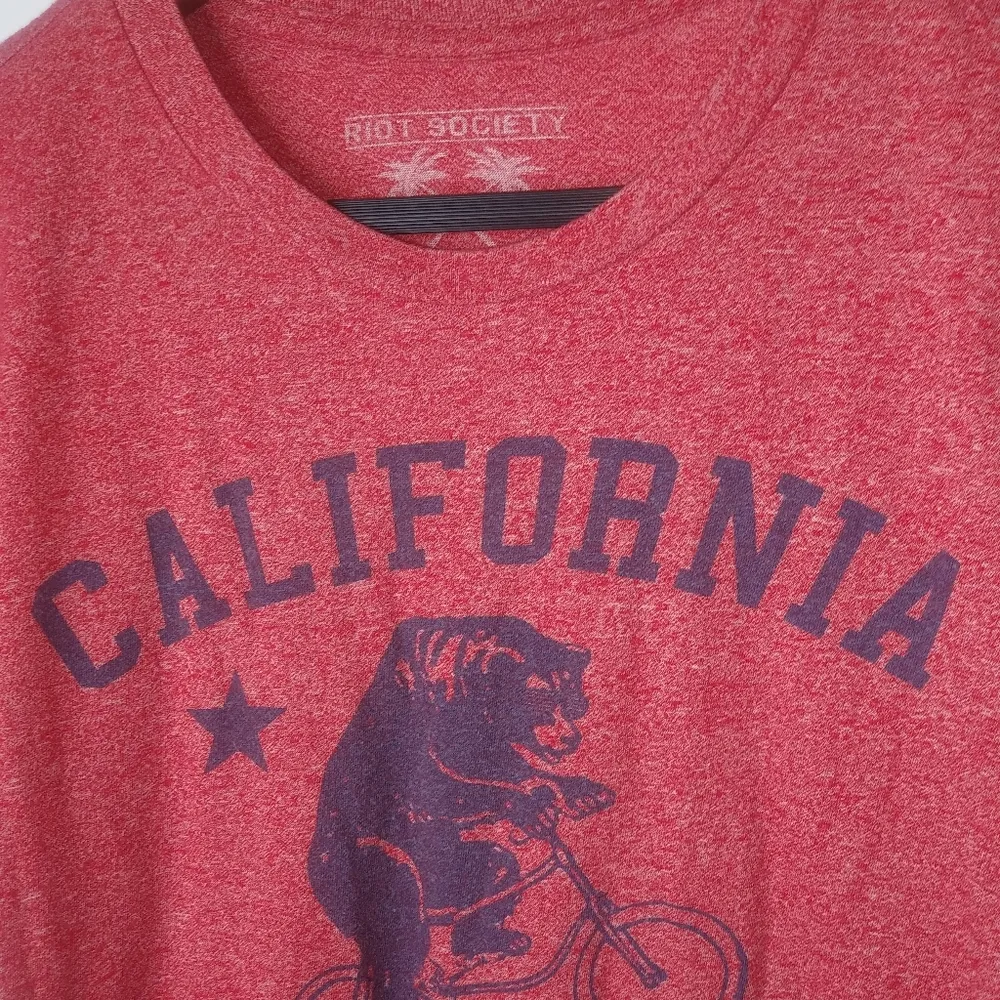 Riot Society S Red Goin Back to California Top - Image 6